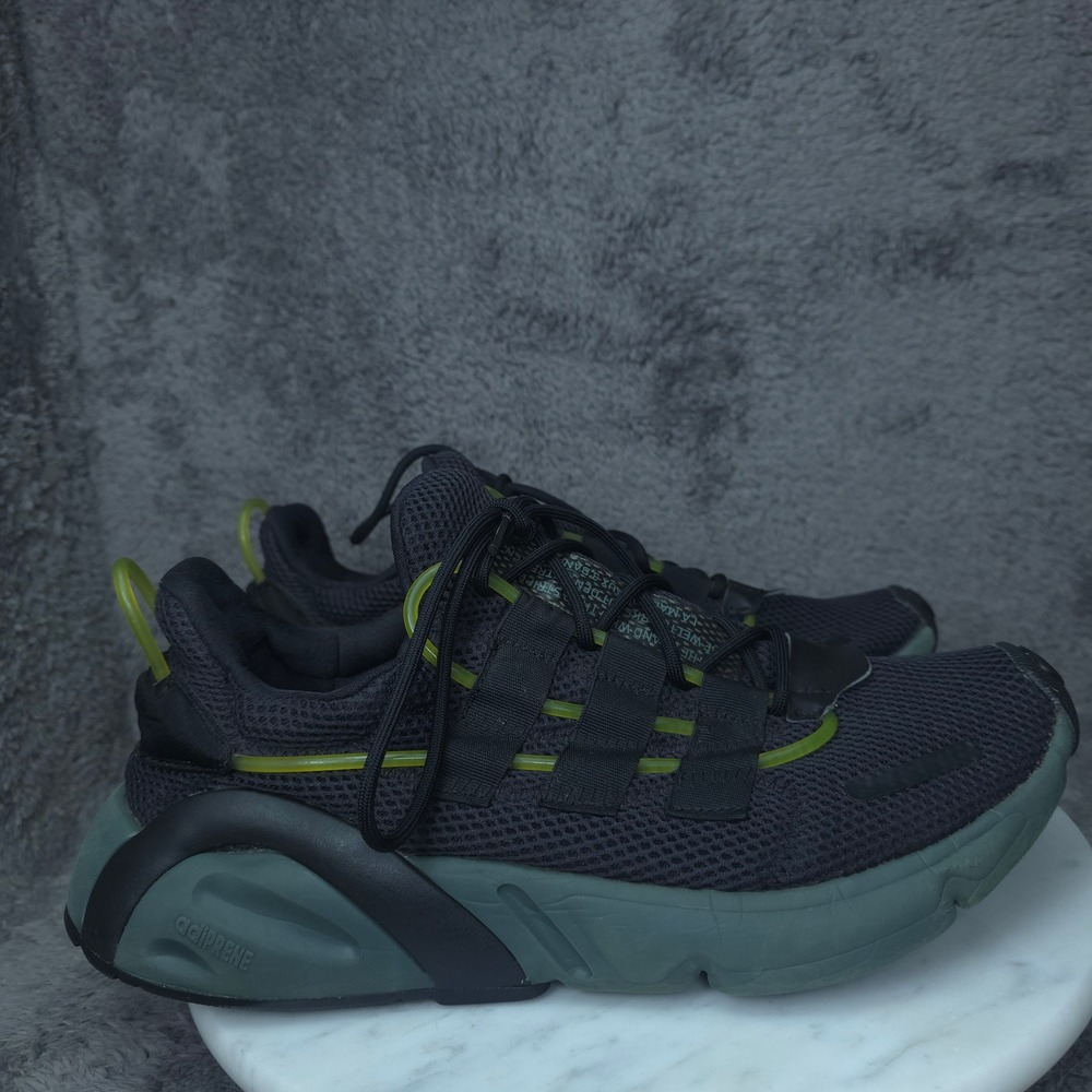 adidas LXCON Sneakers Mens 9.5 Black Green EF9678 Adiprene Techwear
